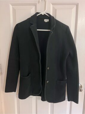 J. Crew women’s sweater blazer black